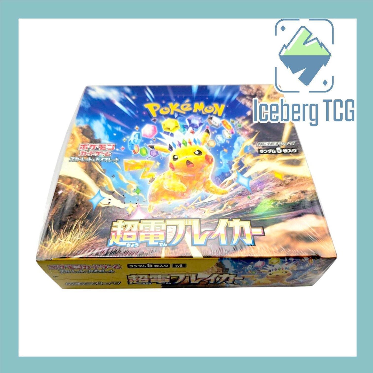 Japanese Pokémon Super Electric Breaker SV8 Box Sealed