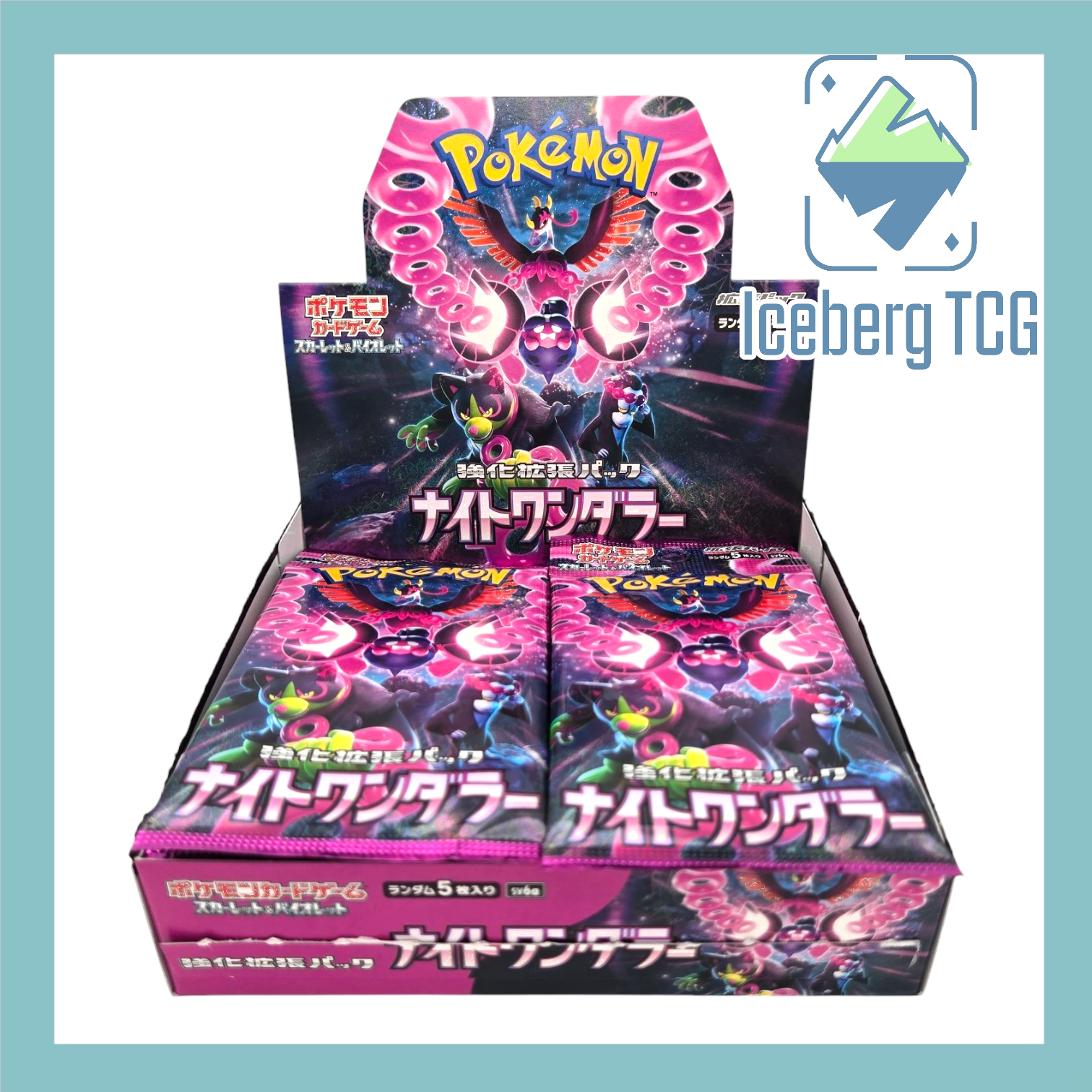 Japanese Pokemon Night Wanderer Booster Box - SV6a Iceberg TCG Japanese Pokemon Night Wanderer Booster Box - SV6a Iceberg TCG