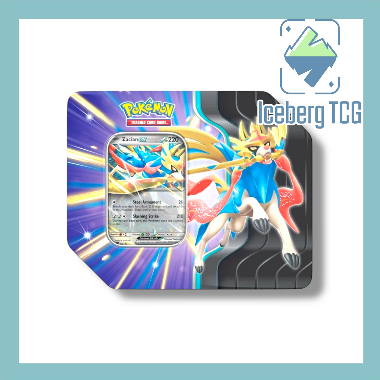 Pokemon Slashing Legends Tin