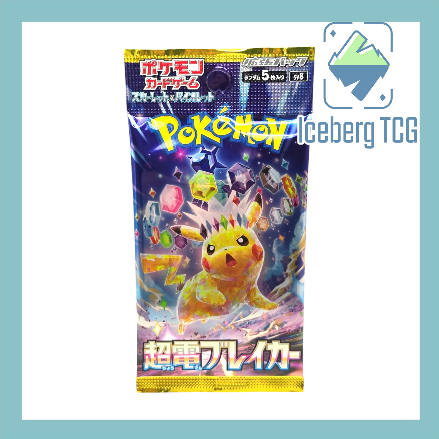 Japanese Pokémon Super Electric Breaker SV8 Box Sealed