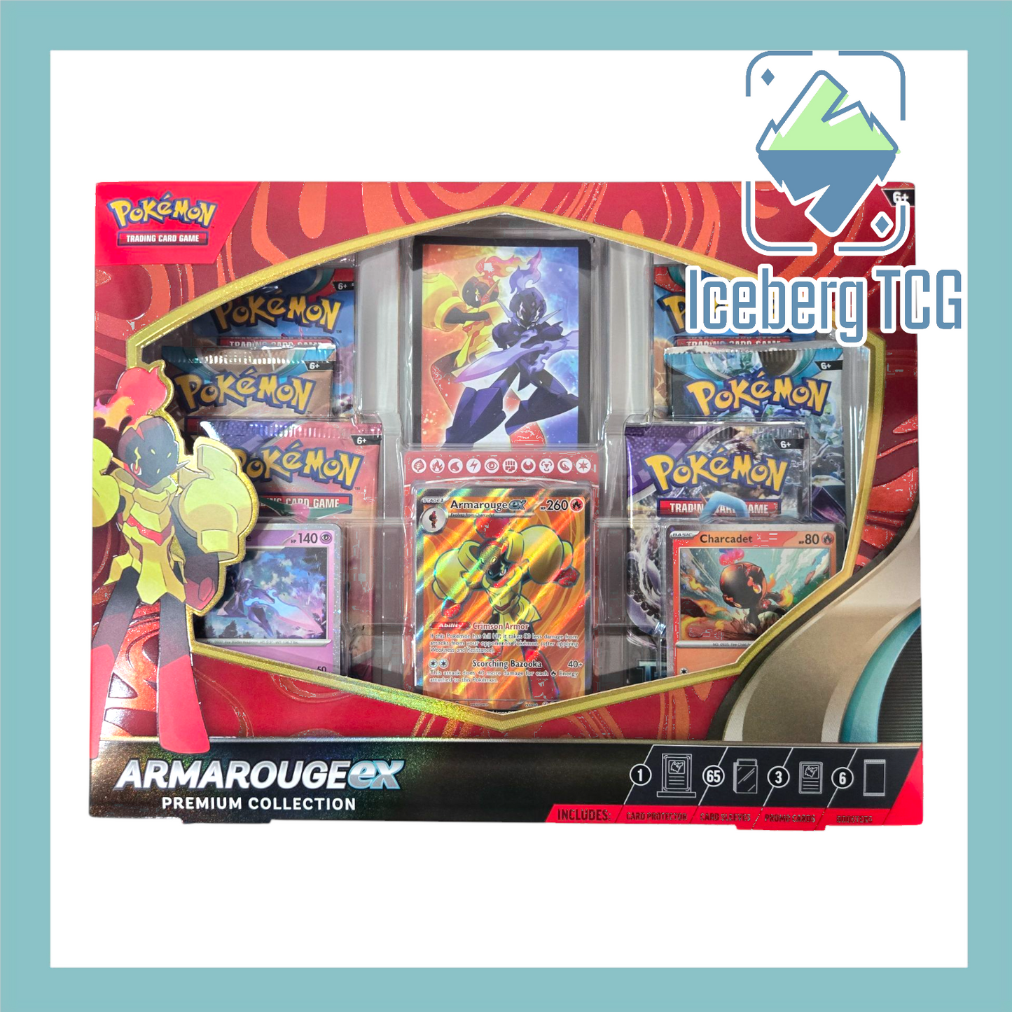 Pokemon Armarogue ex Premium Collection Box