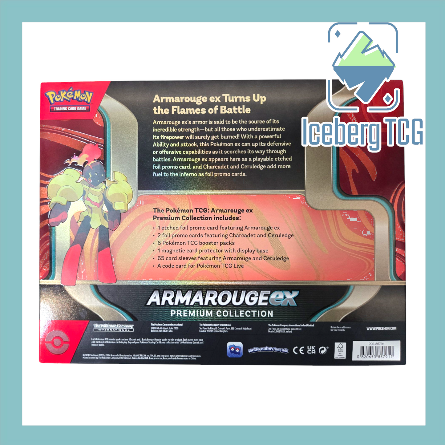 Pokemon Armarogue ex Premium Collection Box