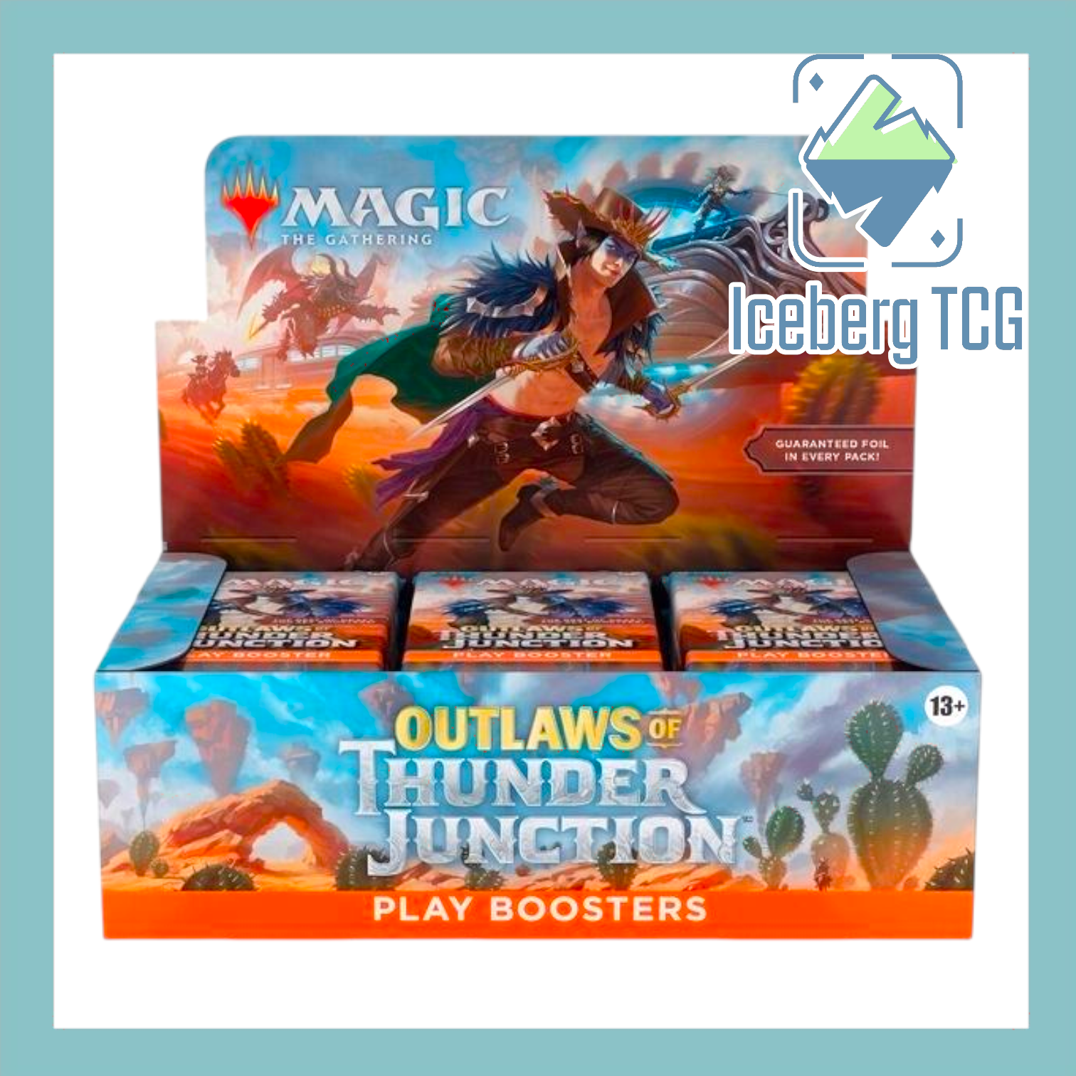 Magic: The Gathering Outlaws Of Thunder Junction Play Booster Display Iceberg TCG Magic: The Gathering Outlaws Of Thunder Junction Play Booster Display Iceberg TCG