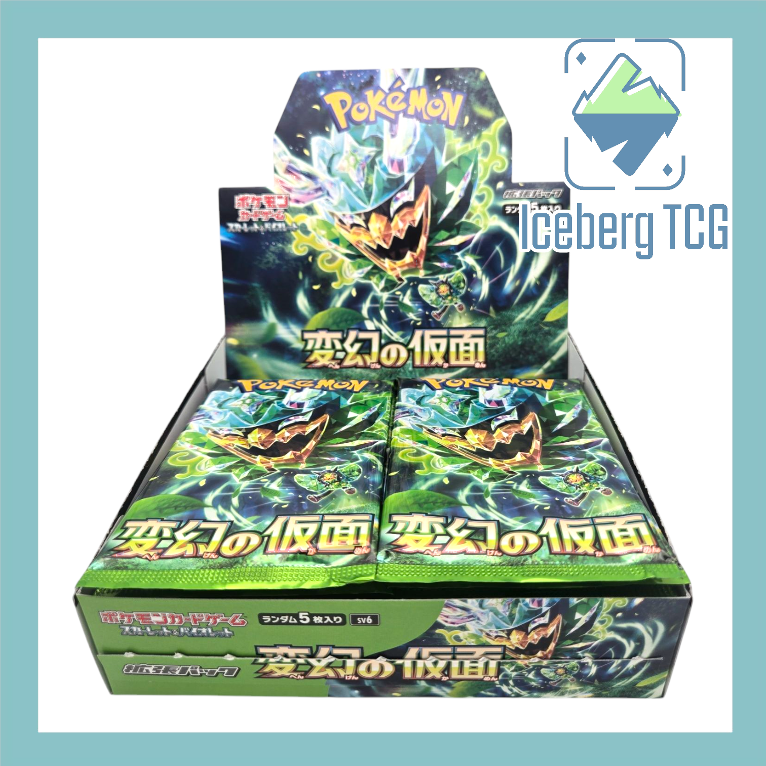 Sealed Japanese Pokemon Mask of Change Booster Box - SV6 (US Seller)