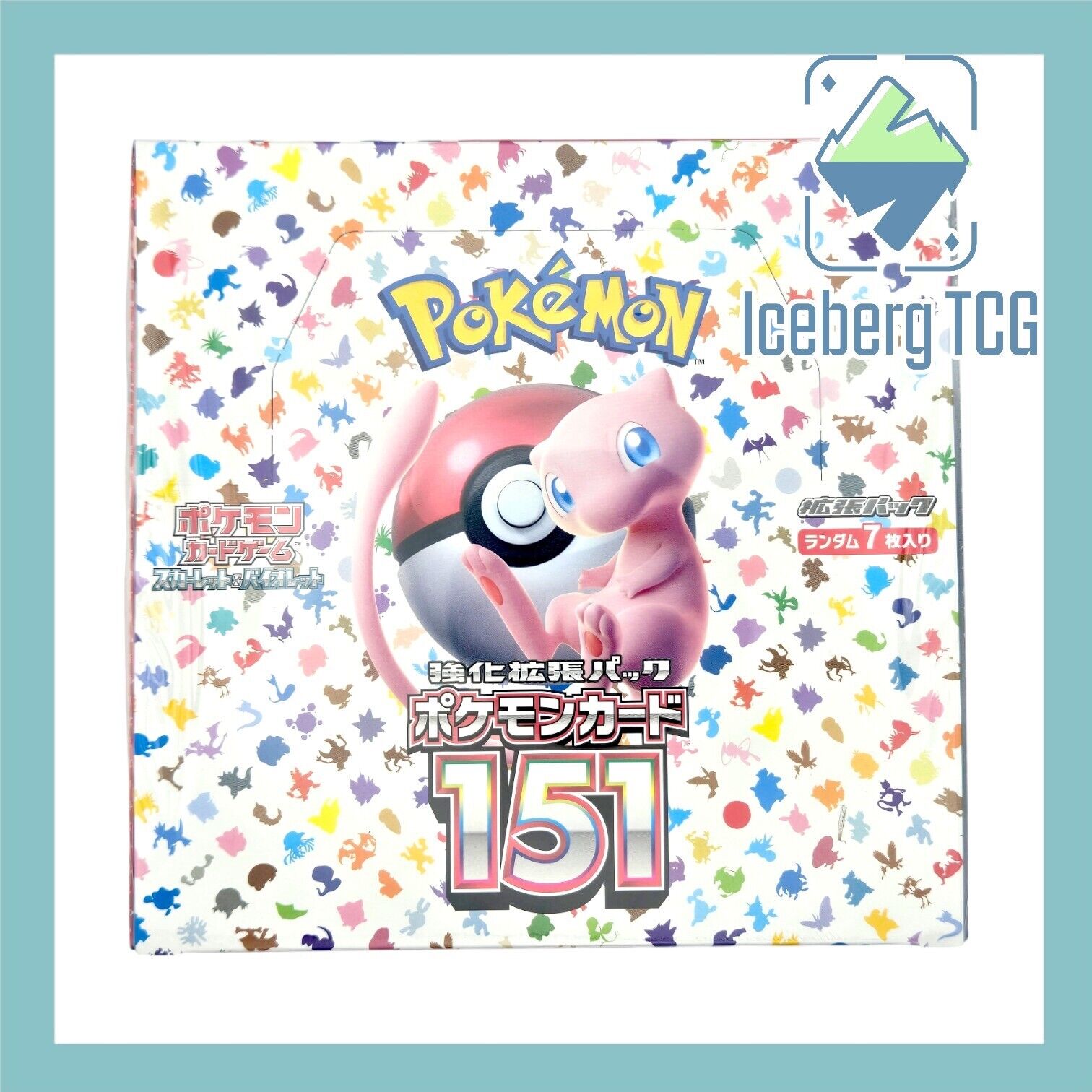 Japanese Pokémon 151 Booster Box SV2A Sealed