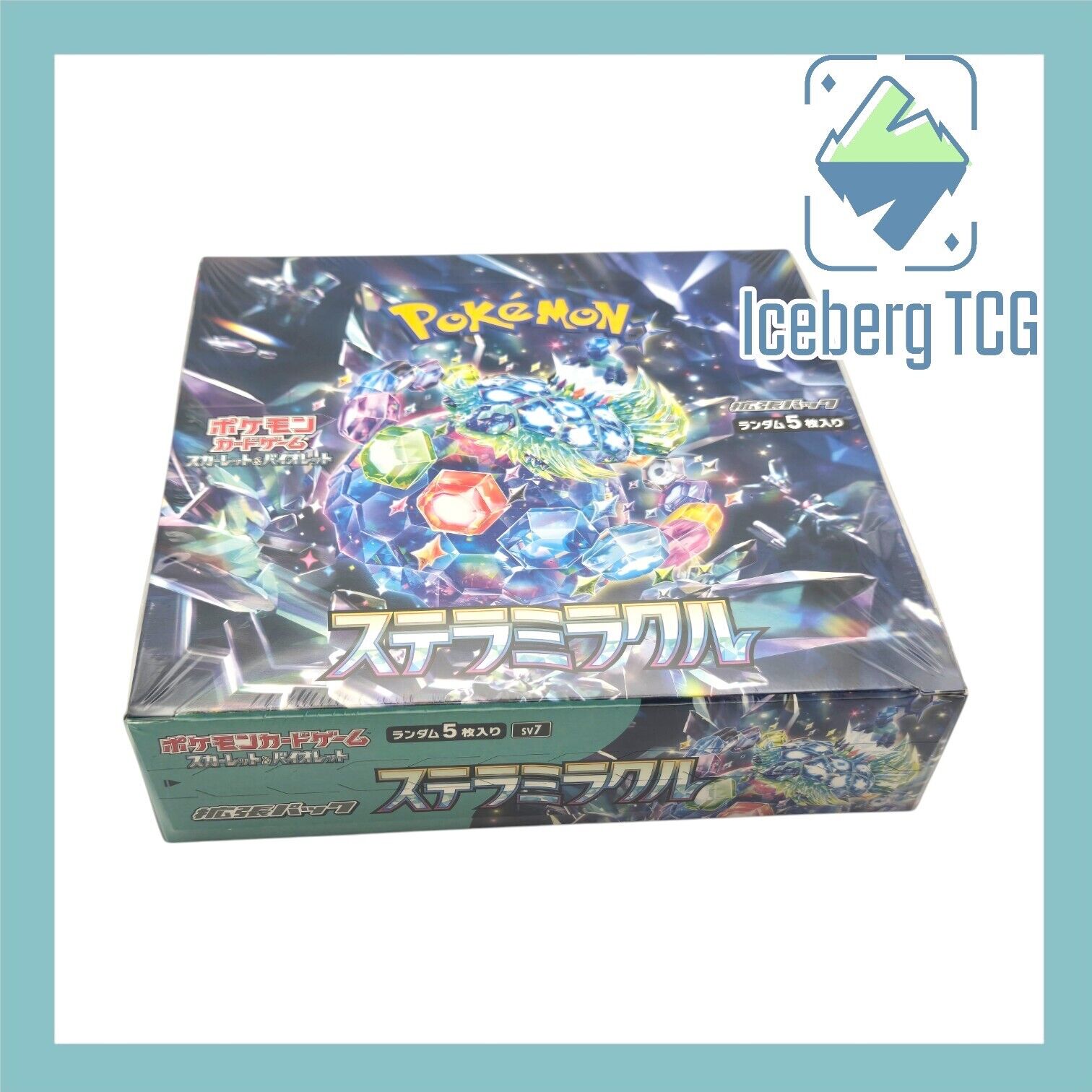 Japanese Pokémon Stellar Miracle SV7 Booster Box Sealed