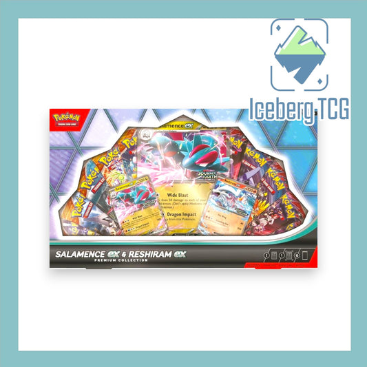 Pokemon Salamence Ex & Reshiram Ex Premium Collection