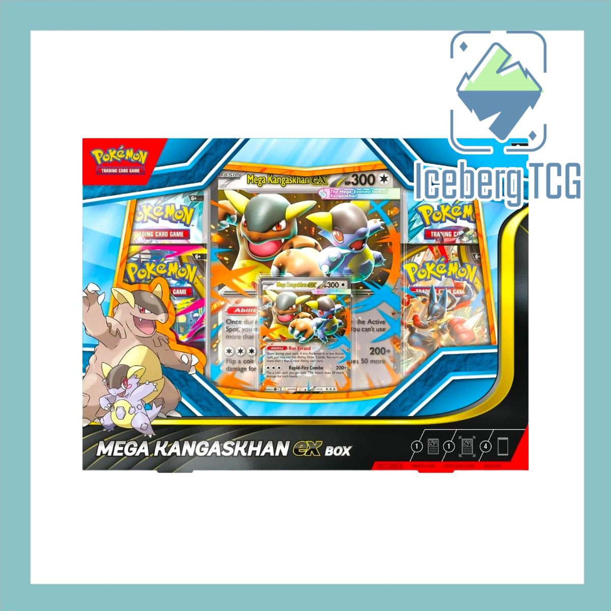 Pokemon Mega Kangaskhan EX Box
