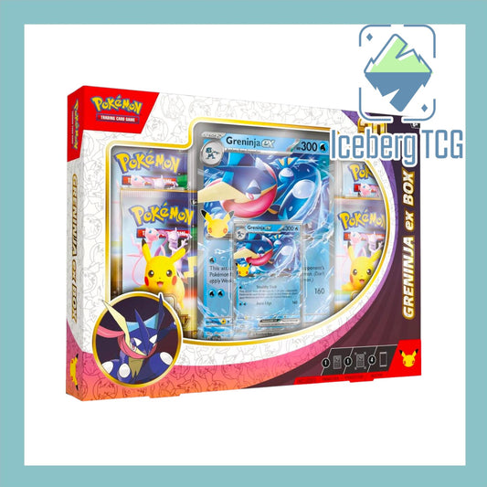 Pokemon 30th Celebration Greninja EX Box