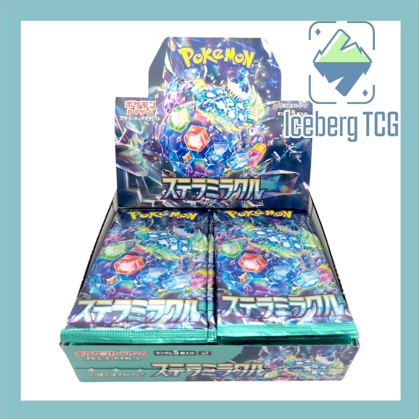 Japanese Pokémon Stellar Miracle SV7 Booster Box Sealed