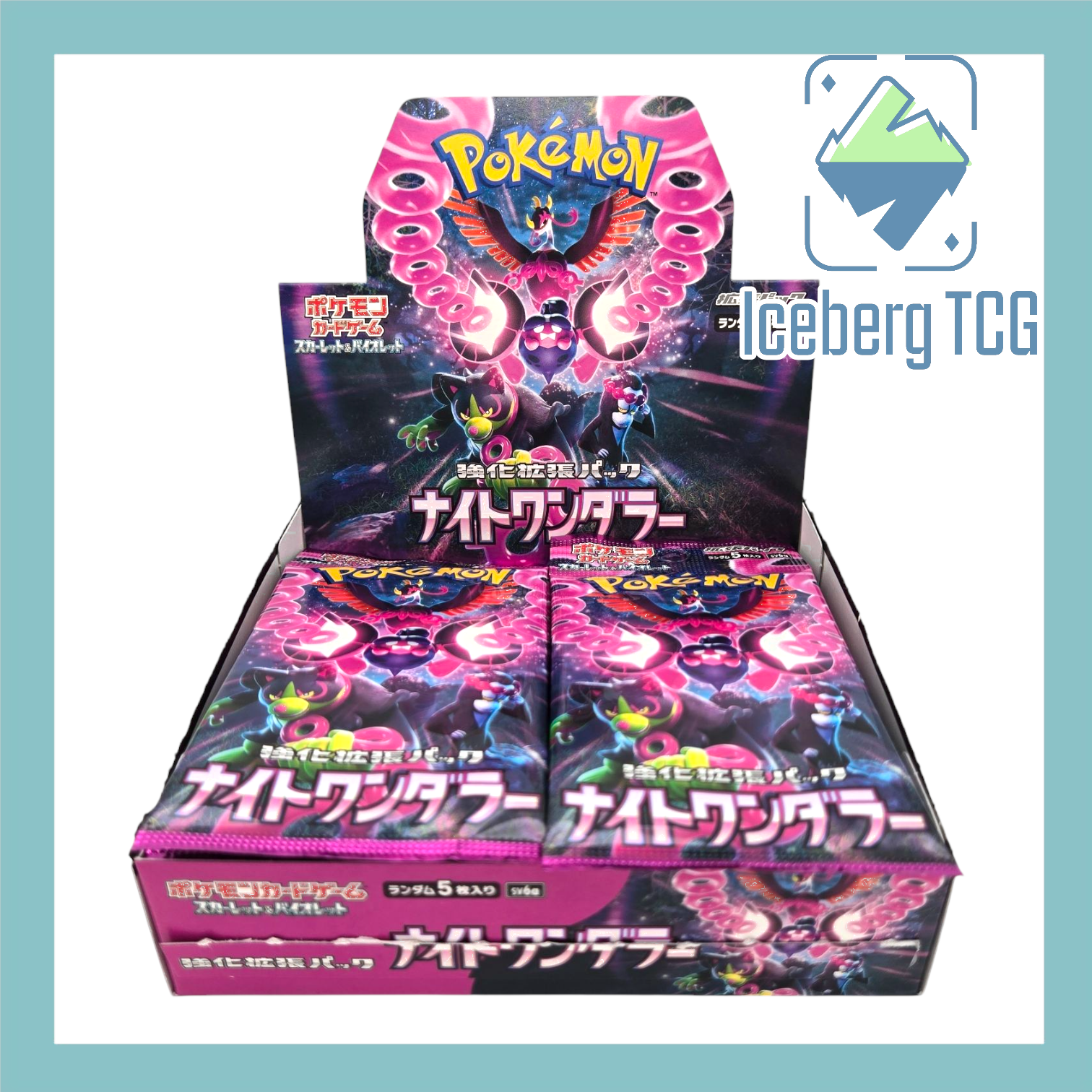 Japanese Pokémon Night Wanderer SV6a Booster Box