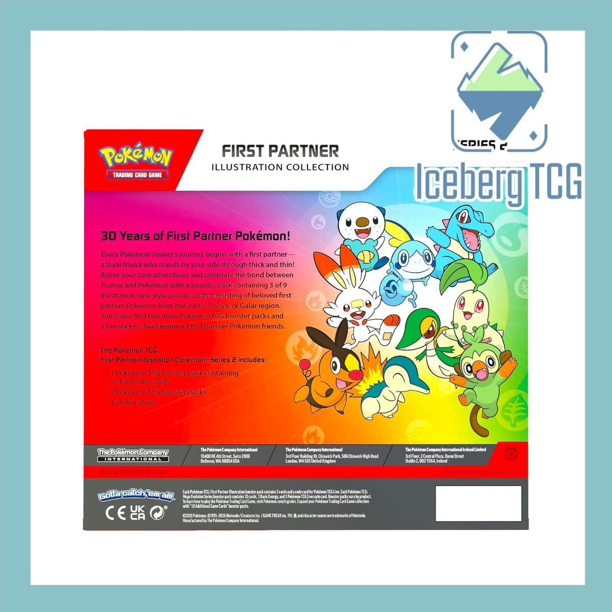 Pokemon First Partner Illustration Collection (Series 2)