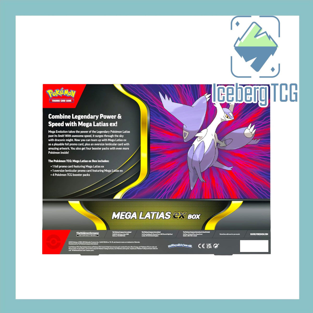 Pokemon Mega Latias EX Box