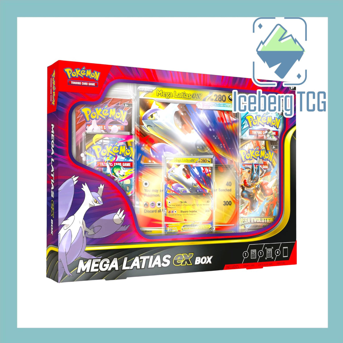 Pokemon Mega Latias EX Box