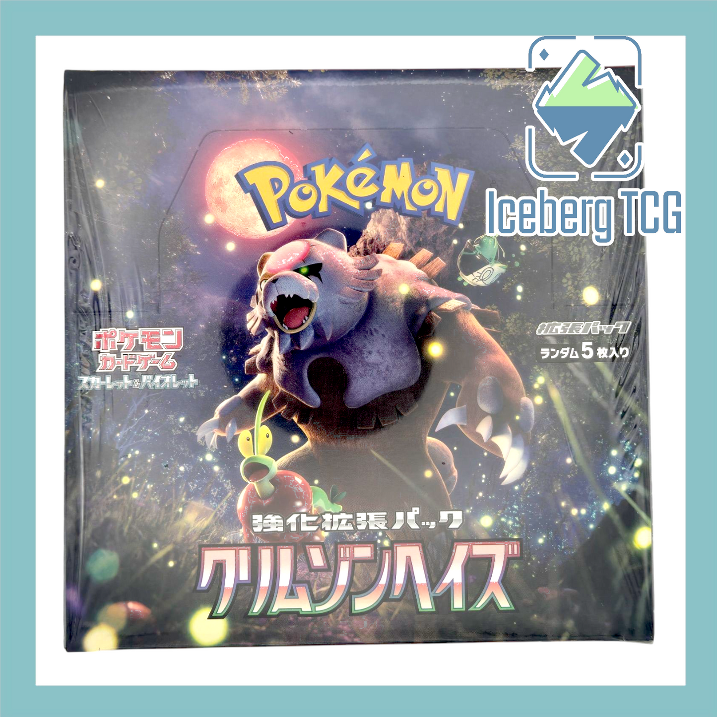 Japanese Pokémon Crimson Haze SV5a Booster Box Sealed