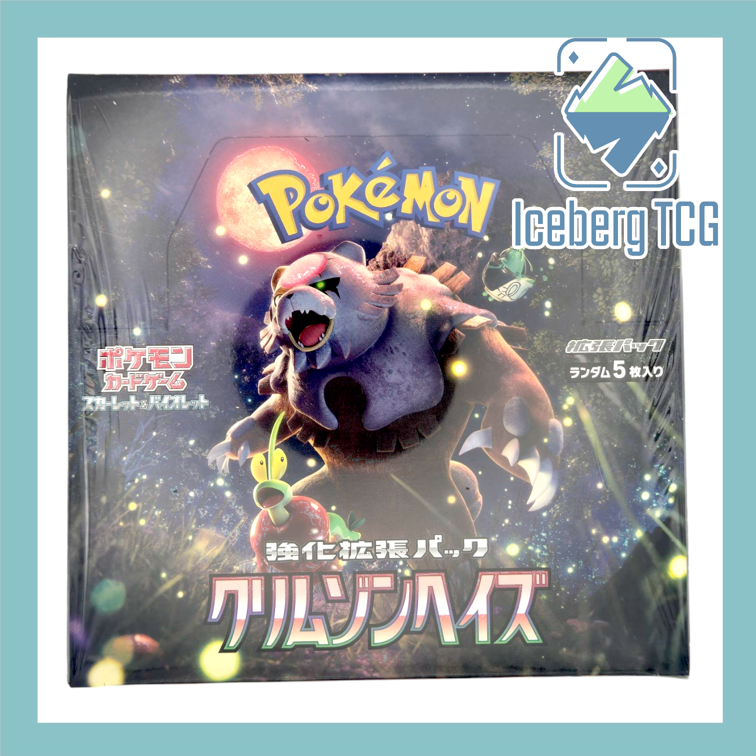 Japanese Pokémon Crimson Haze SV5a Booster Box Sealed