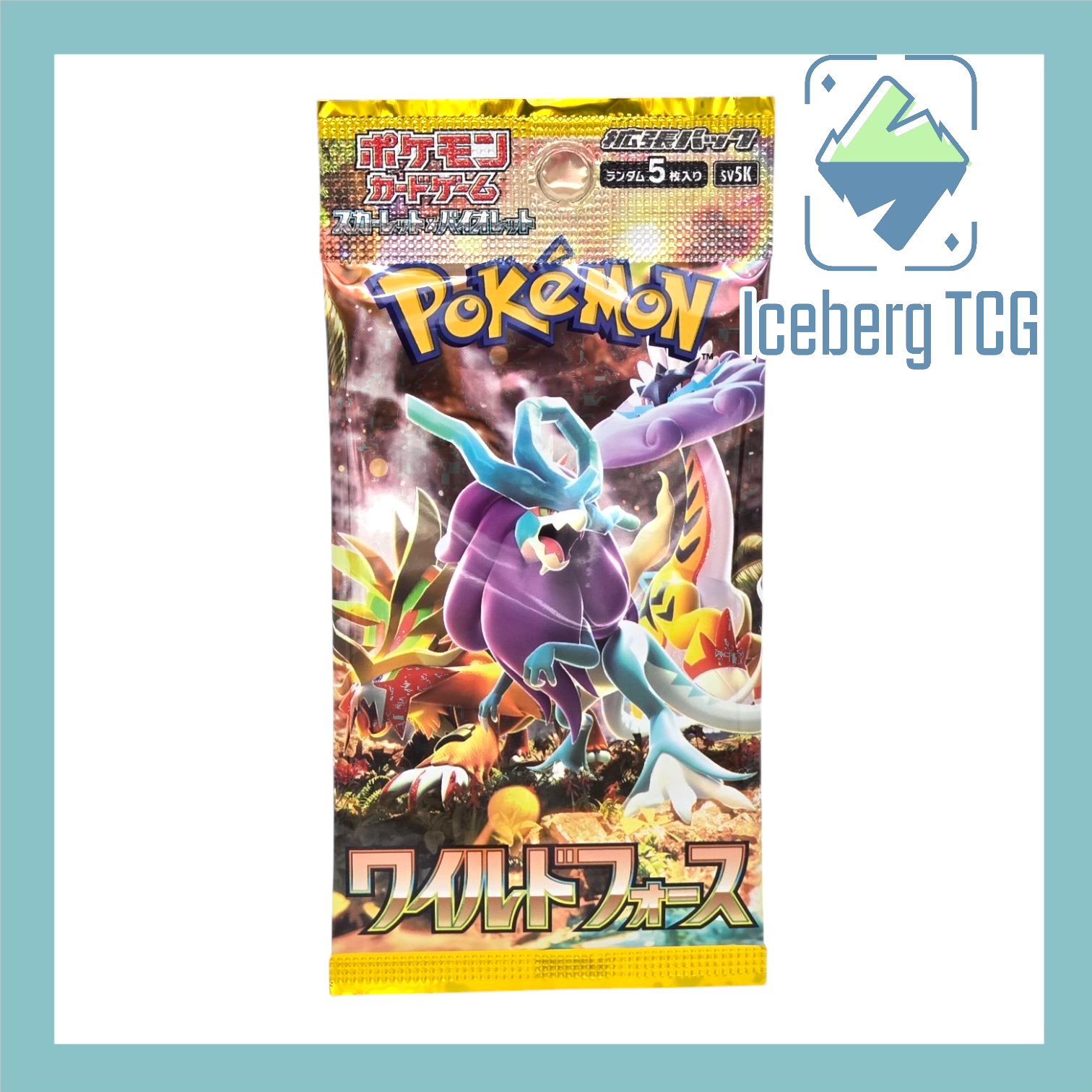 pokemon wild force booster box 2024 SV5K Japanese & Case and Raging Bolt makes their debut as Pokmon ex Pokemon Card Game TCG Scarlet