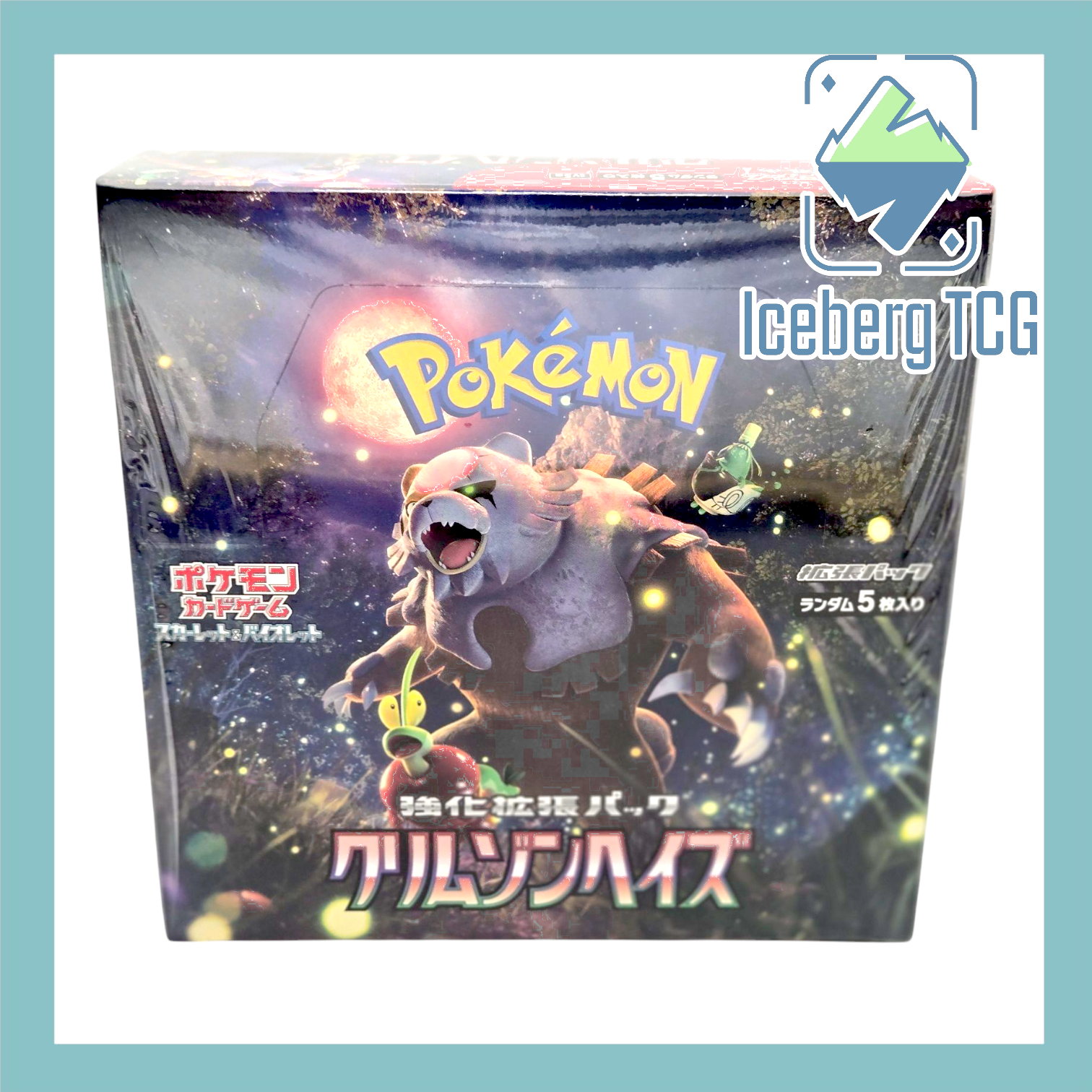Japanese Pokemon Crimson Haze Booster Box