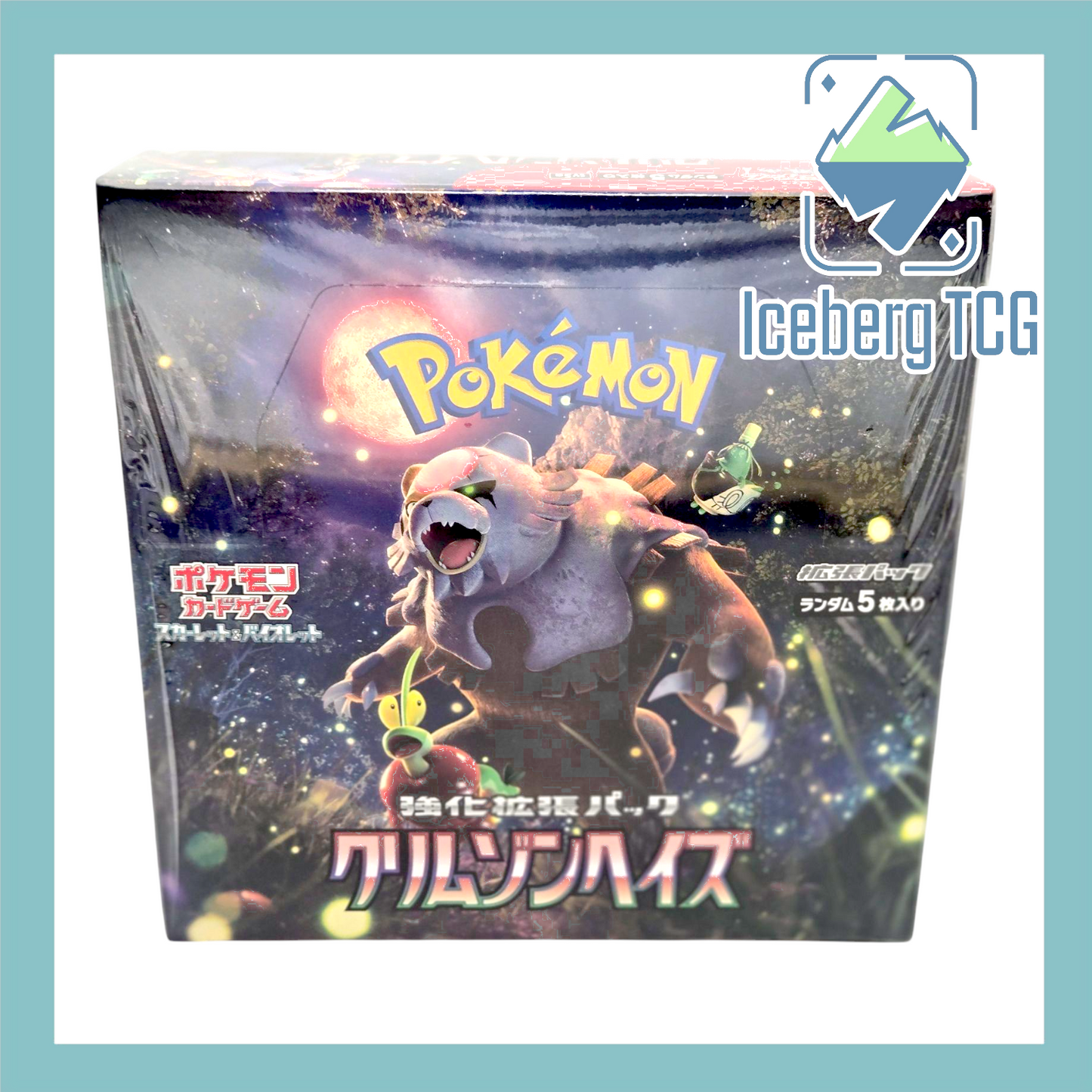 Japanese Pokémon Crimson Haze SV5a Booster Box Sealed