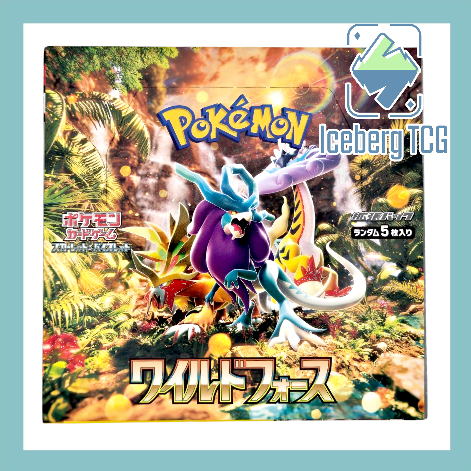 Japanese Pokemon Wild Force Booster Box