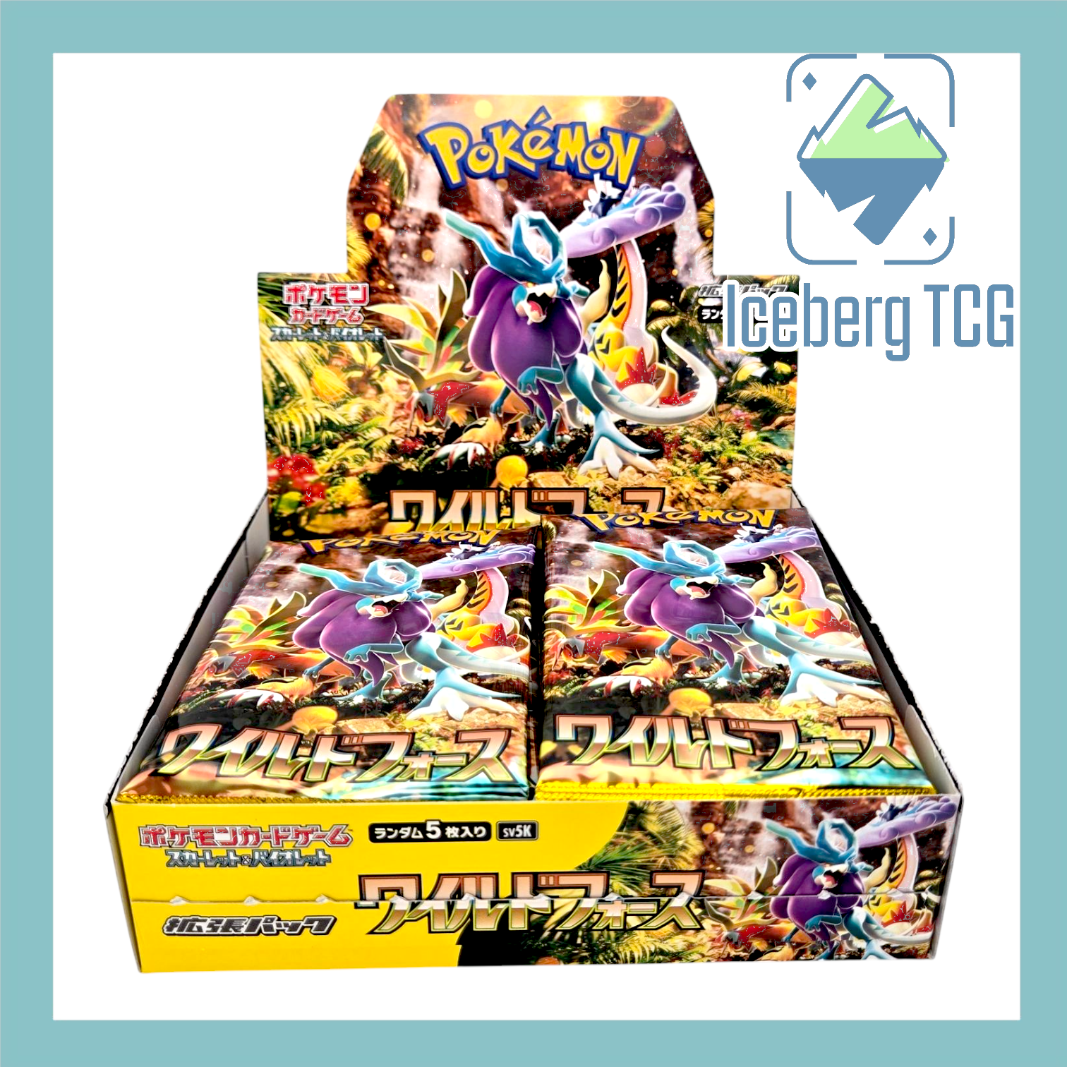 wild forces booster box JapanesePokmon TCG Scarlet & Violet Force SV5K (Official) * Genuine * HeavyArm Store and Raging Bolt make their debut as Pokmon ex Pokemon Japanese Wild Force Booster
