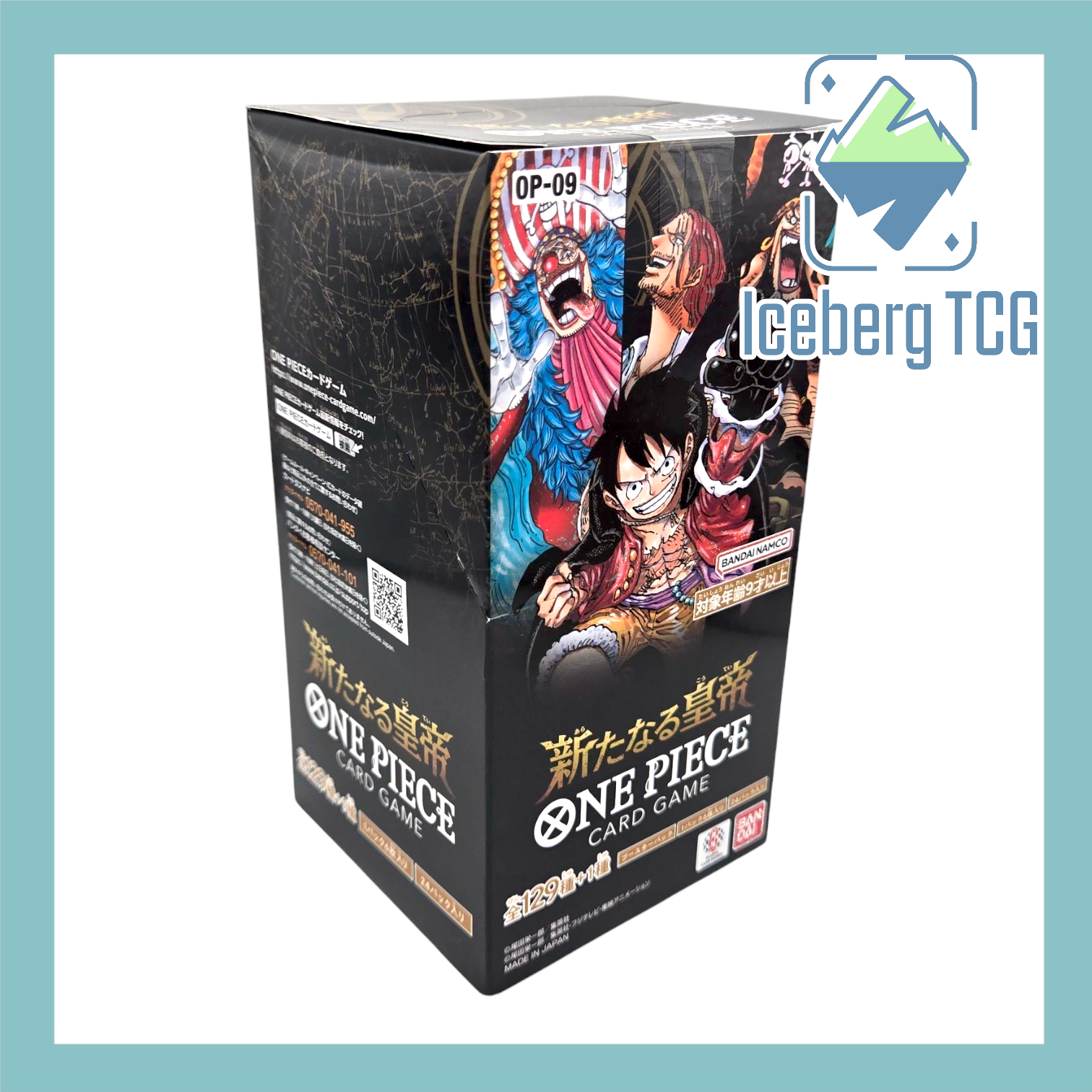 Japanese One Piece TCG OP-09 Booster Box Iceberg TCG Japanese One Piece TCG OP-09 Booster Box Iceberg TCG