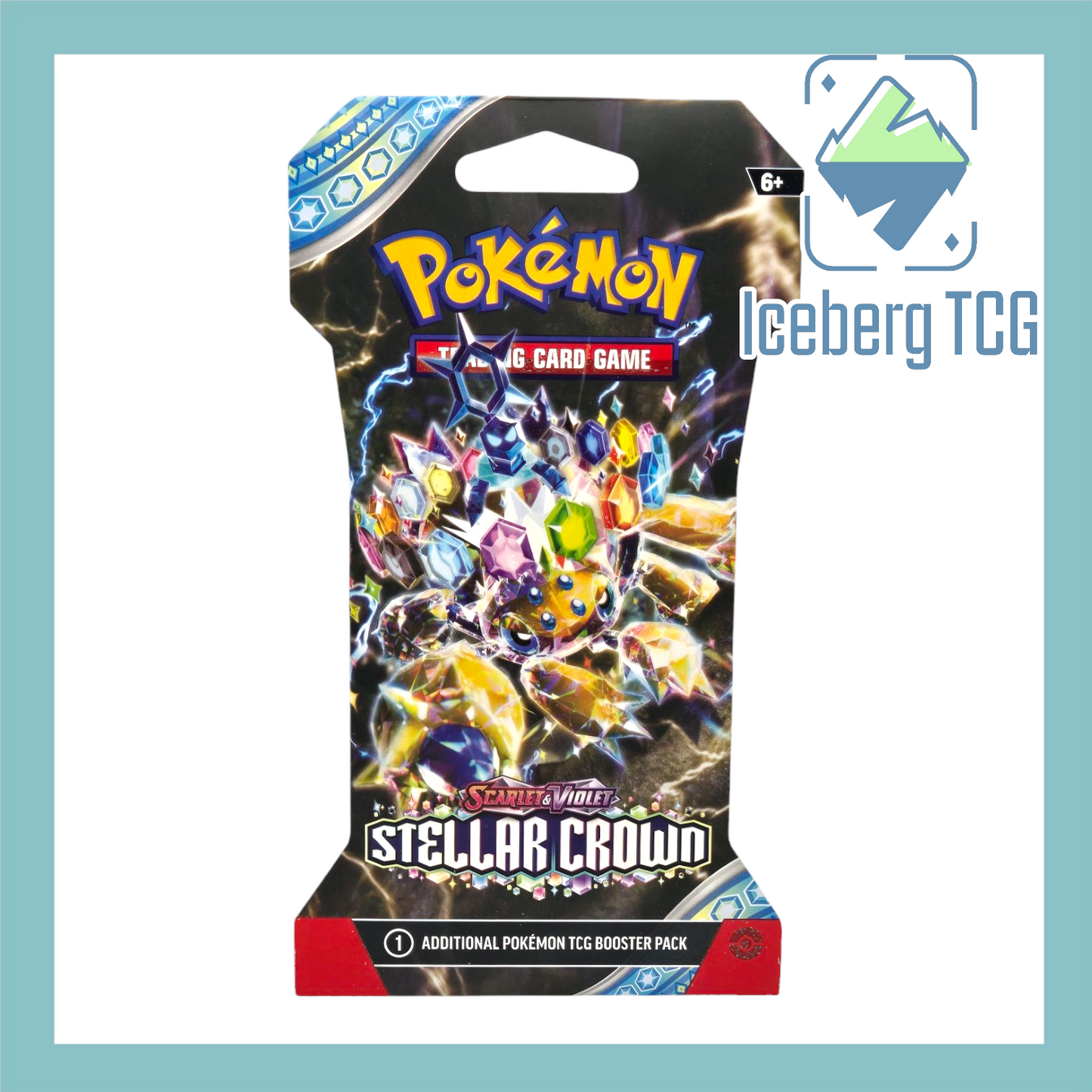 Pokemon Stellar Crown Sleeved Booster x36 Pack