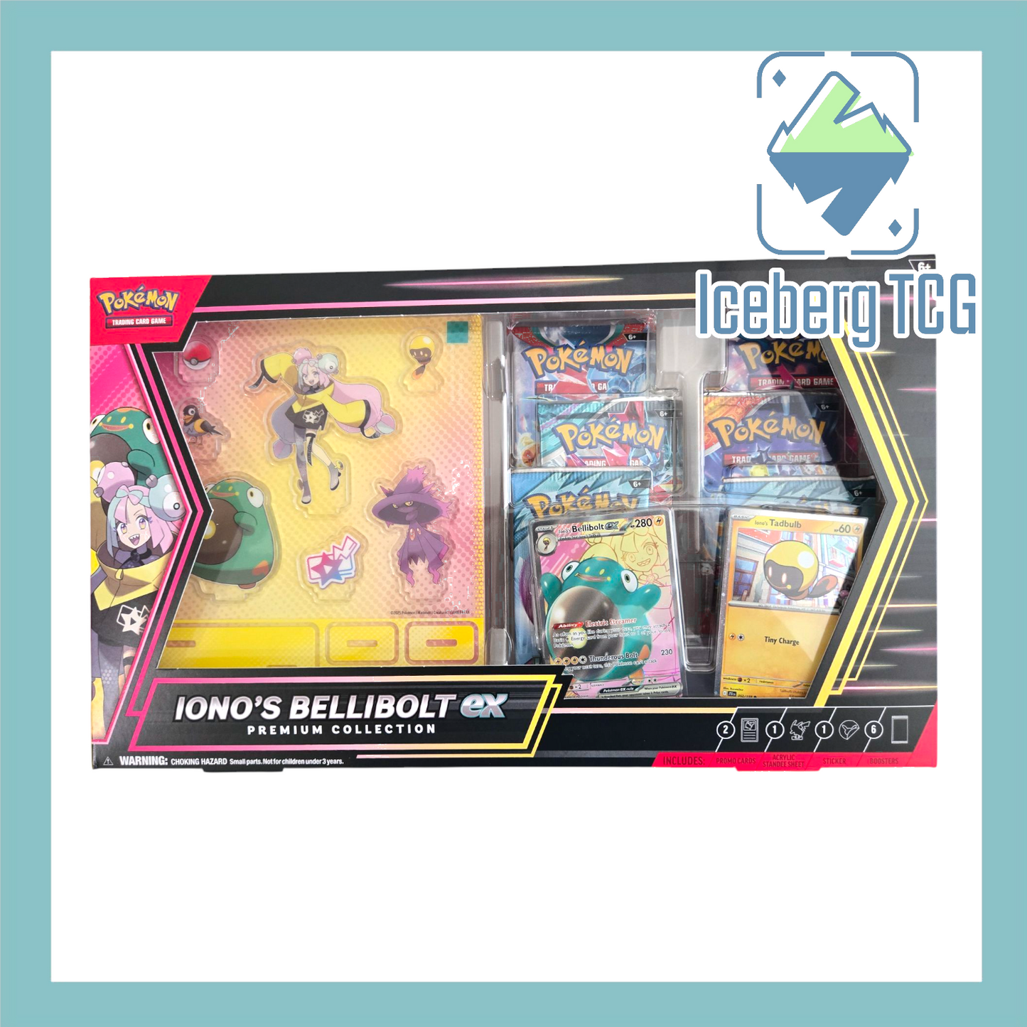 Pokemon Iono's Bellibolt ex Premium Collection