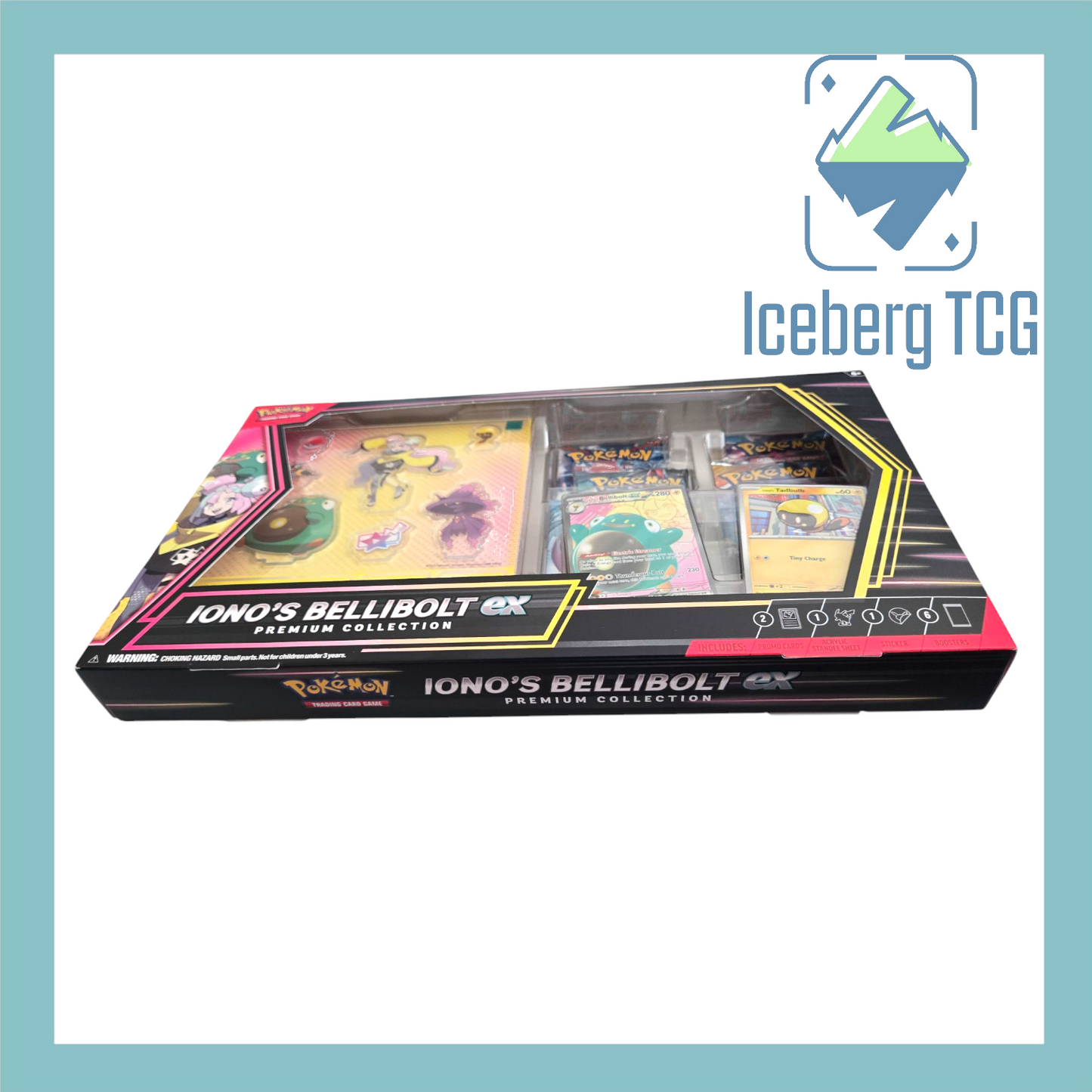 pokemon trading card game ionos bellibolt ex premium collection Pokemon Iono's Bellibolt ex Premium Collection – Iceberg TCG
