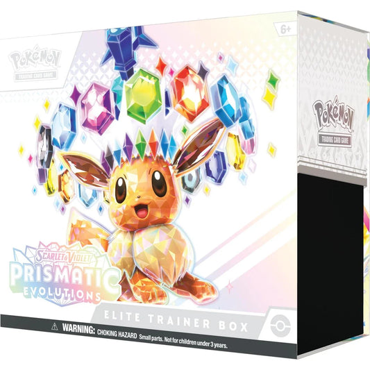 Pokemon Prismatic Evolutions Elite Trainer Box