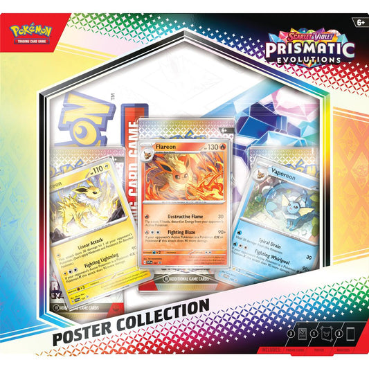 Pokemon Prismatic Evolutions Poster Collection